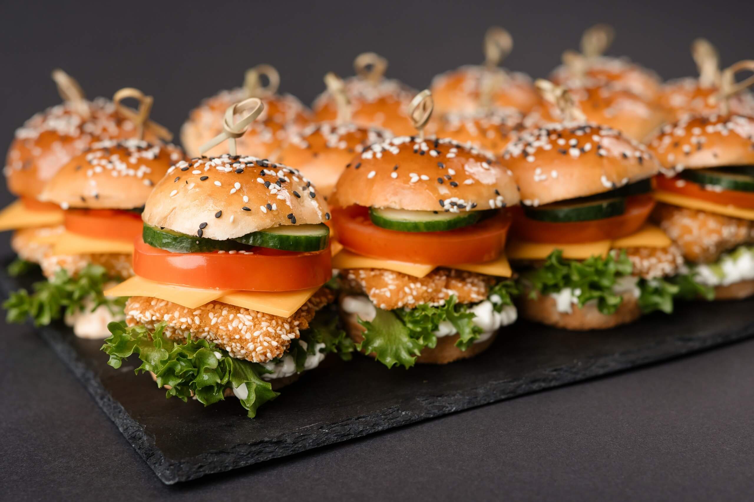 Platou miniburger pui crispy - imagine 2